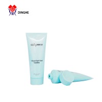 50ml plastic cosmetic tube packaging with sprayer for cream